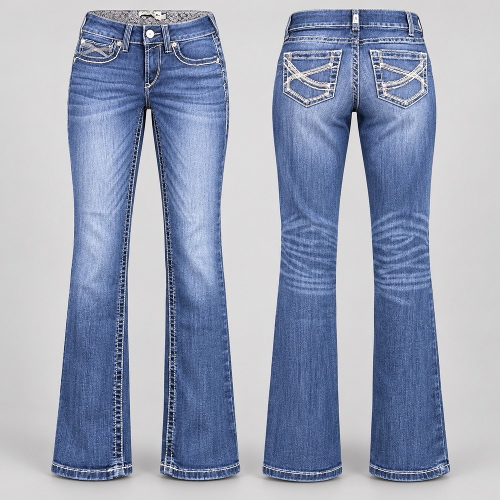 Ariat Real Denim jeans mens 26s  Dresden Mid Rise Straight Leg 10024300